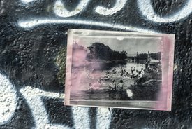Der Bauwagen in Stuttgart im Rahmen des Projekts SPIEL:RAUM der KulturRegion Stuttgart 2021-2022
