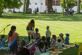 Der Bauwagen in Marbach am Neckar im Rahmen des Projekts SPIEL:RAUM der KulturRegion Stuttgart 2021-2022