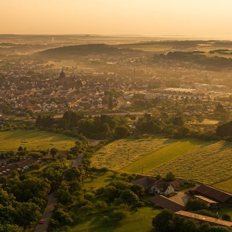 Vogelperspektive von Weil der Stadt