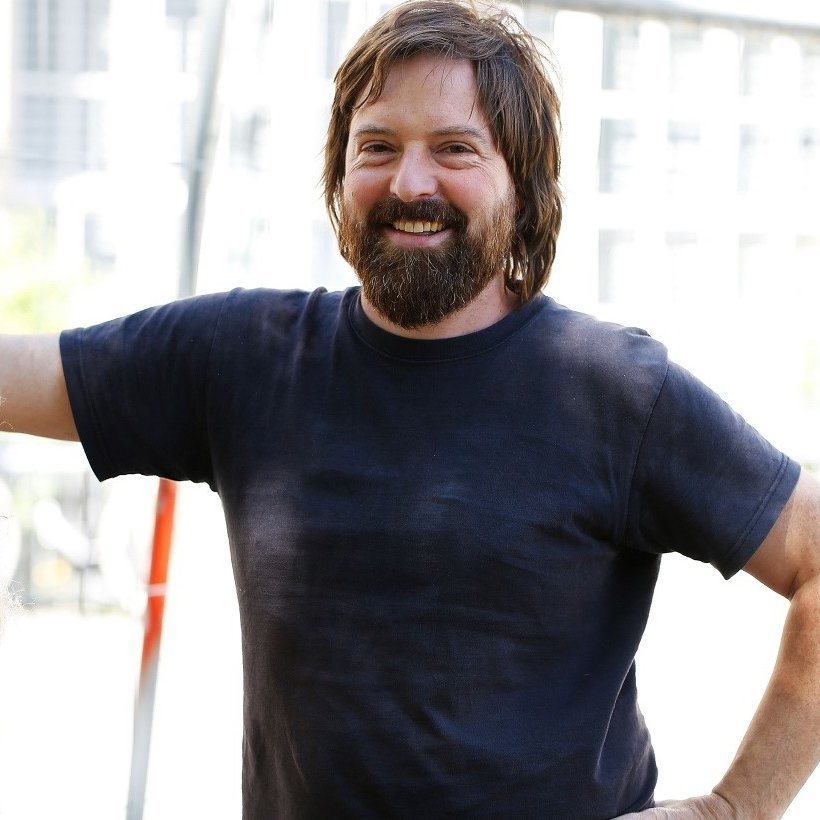 Künstler Peter Weigand vom Studio umschichten