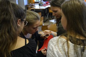 Workshop mit Timo Brunke in Ditzingen im Rahmen des Projekts #sprichklartext der KulturRegion Stuttgart 2017