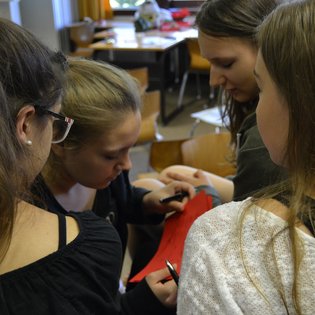 Workshop mit Timo Brunke in Ditzingen im Rahmen des Projekts #sprichklartext der KulturRegion Stuttgart 2017
