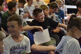 Workshop mit Lars Ruppel in Ditzingen im Rahmen des Projekts #sprichklartext der KulturRegion Stuttgart 2017