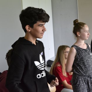 Workshop mit Timo Brunke in Vaihingen an der Enz im Rahmen des Projekts #sprichklartext der KulturRegion Stuttgart 2017