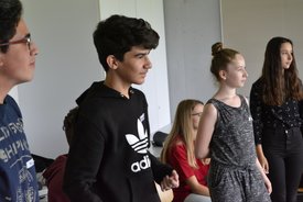 Workshop mit Timo Brunke in Vaihingen an der Enz im Rahmen des Projekts #sprichklartext der KulturRegion Stuttgart 2017