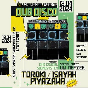 Plakat der Veranstaltung mit dem Veranstaltungsdaten und einer Abbildung des Soundsystems der KulturRegion Stuttgart