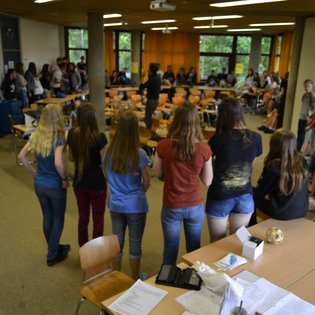 Workshop mit Timo Brunke in Ditzingen im Rahmen des Projekts #sprichklartext der KulturRegion Stuttgart 2017