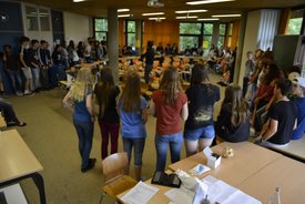 Workshop mit Timo Brunke in Ditzingen im Rahmen des Projekts #sprichklartext der KulturRegion Stuttgart 2017