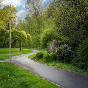 Blick in die Parkanlage