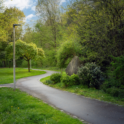 Blick in die Parkanlage