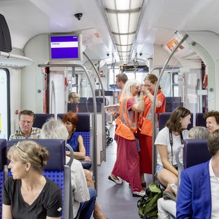 »Geschichten auf der Schiene« der KulturRegion Stuttgart am 27.7.2019 