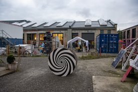 Abschlussfest des Festivals "Unter Beobachtung" im Stuttgarter Kunstverein Wagenhalle