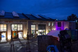 Abschlussfest des Festivals "Unter Beobachtung" im Stuttgarter Kunstverein Wagenhalle