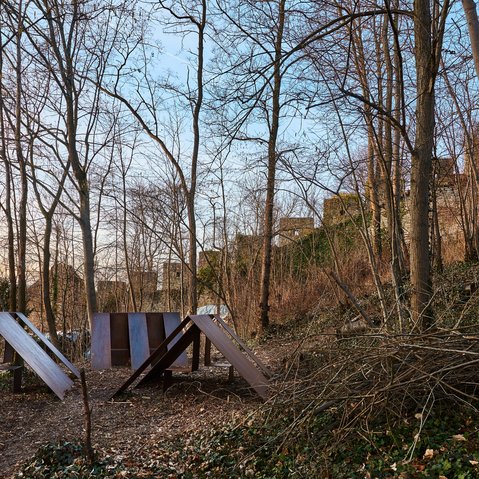 Skulptur Timm Ulrich Faltung