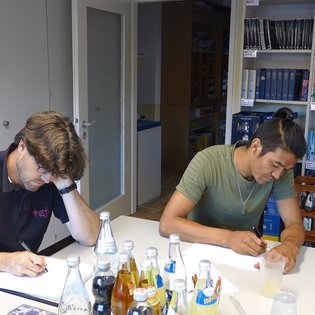 Workshop mit Timo Brunke in Schwäbisch Hall im Rahmen des Projekts #sprichklartext der KulturRegion Stuttgart 2017