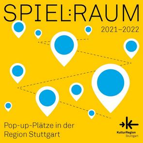 Key Visual Projekt SPIEL:RAUM der KulturRegion Stuttgart 2021-2022