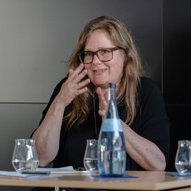Melanie Mohren im Gespräch