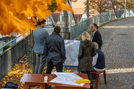 Der Bauwagen in Backnang im Rahmen des Projekts SPIEL:RAUM der KulturRegion Stuttgart 2021-2022