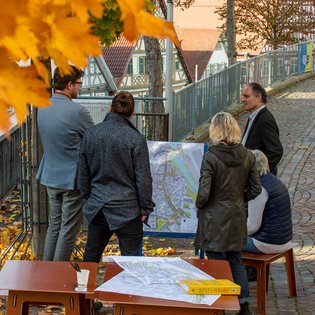 Der Bauwagen in Backnang im Rahmen des Projekts SPIEL:RAUM der KulturRegion Stuttgart 2021-2022