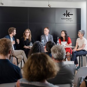 Blick auf das Panel