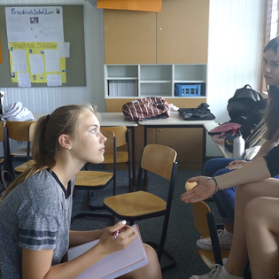 Workshop mit Timo Brunke in Leonberg im Rahmen des Projekts #sprichklartext der KulturRegion Stuttgart 2017