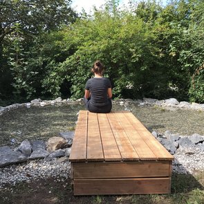 Kunstprojekt "ewig anders" von Maike Sander beim Festival "Drehmoment" der KulturRegion Stuttgart 2018