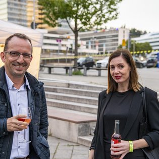 Eröffnung Festival "Unter Beobachtung. Kunst des Rückzugs" der KulturRegion Stuttgart am 25.9.2020