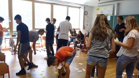 Workshop mit Timo Brunke in Leonberg im Rahmen des Projekts #sprichklartext der KulturRegion Stuttgart 2017