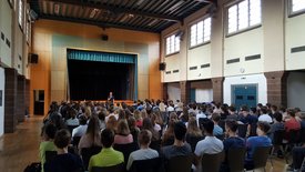 Workshop in Gerlingen im Rahmen des Projekts #sprichklartext der KulturRegion Stuttgart 2017