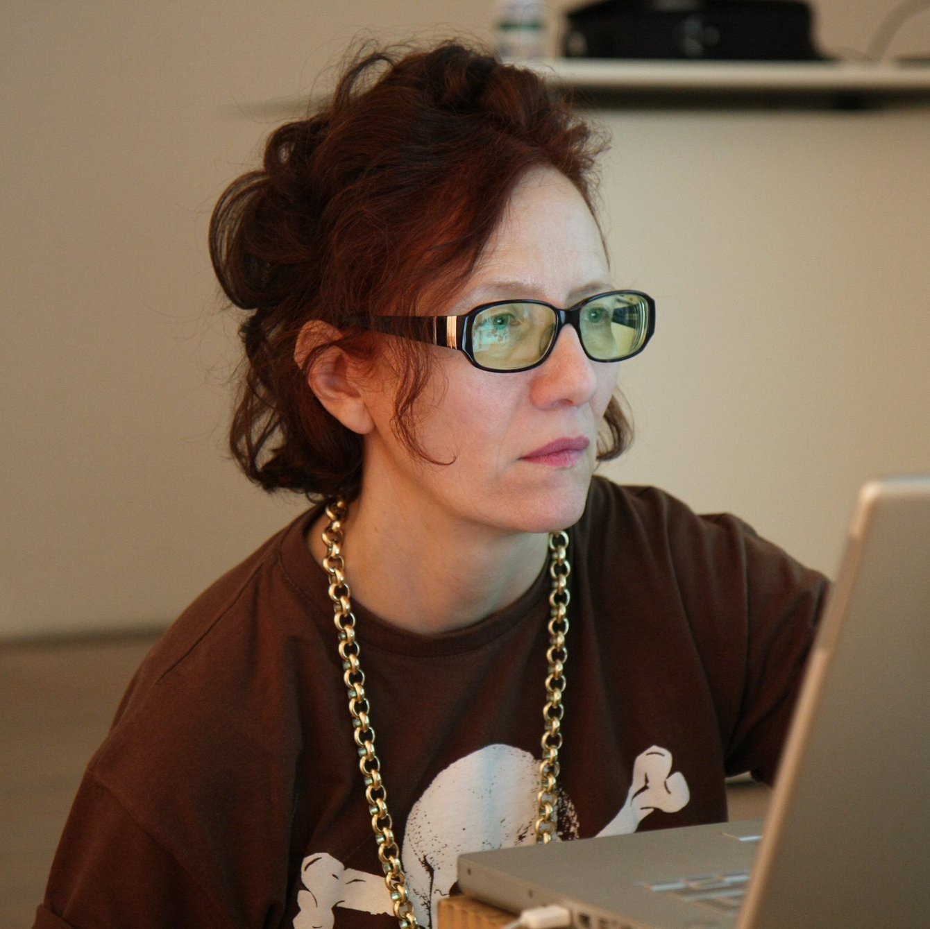 Künstlerin Cornelia Sollfrank