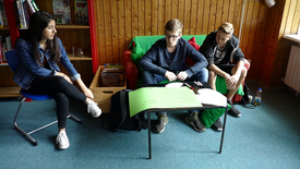 Workshop mit Jakob Nacken in Waldenbuch im Rahmen des Projekts #sprichklartext der KulturRegion Stuttgart 2017