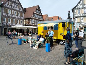 »Geschichten unter der Haube« 2019: Der Pop-up-Salon in Winnenden