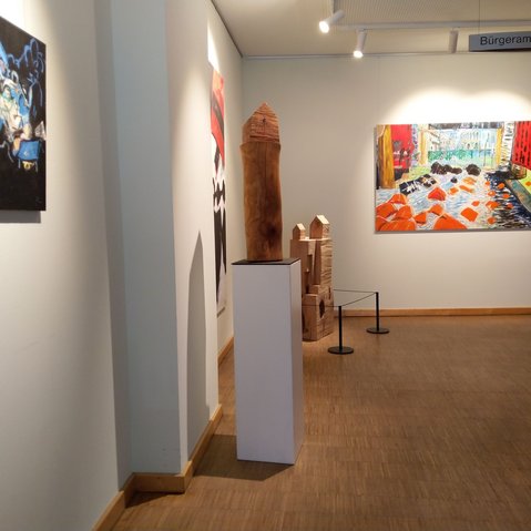 Blick in die Ausstellung
