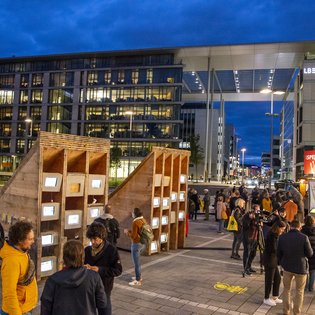 Eröffnung Festival "Unter Beobachtung. Kunst des Rückzugs" der KulturRegion Stuttgart am 25.9.2020