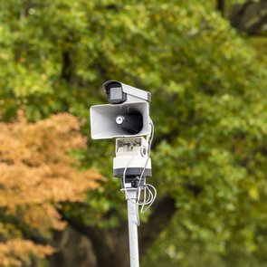Kunstprojekt "Surveillance Speaker" von Dries Depoorter beim Festival „Unter Beobachtung“ der KulturRegion Stuttgart 2020