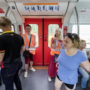»Geschichten auf der Schiene« der KulturRegion Stuttgart am 27.7.2019 