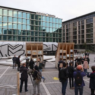 Eröffnung Festival "Unter Beobachtung. Kunst des Rückzugs" der KulturRegion Stuttgart am 25.9.2020