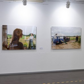 Kunstprojekt "Familia" von Katharina Mayer beim Festival „Unter Beobachtung“ der KulturRegion Stuttgart 2020