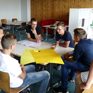 Workshop mit Jakob Nacken in Waldenbuch im Rahmen des Projekts #sprichklartext der KulturRegion Stuttgart 2017