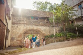 Stadtführung vor Stadttor