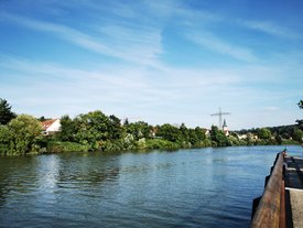 Blick auf den Neckar
