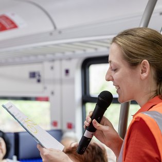 »Geschichten auf der Schiene« der KulturRegion Stuttgart am 27.7.2019 