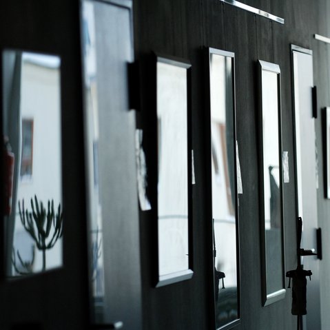 Blick in die Ausstellung der Galerie