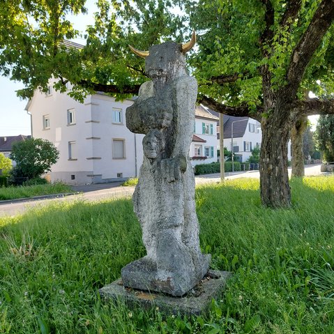 Skulptur Minotaurus
