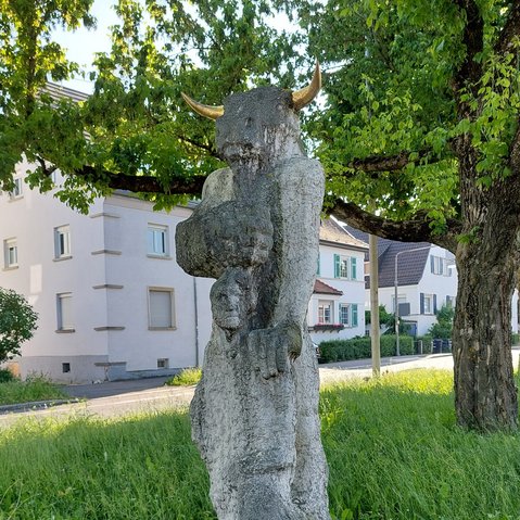 Skulptur Minotaurus