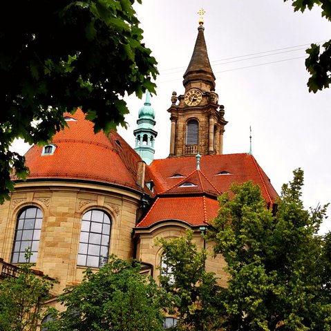 Aussenansicht Friedenskirche