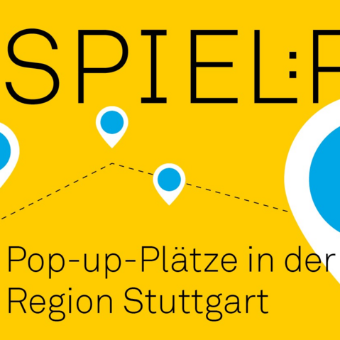 Key Visual Projekt SPIEL:RAUM der KulturRegion Stuttgart 2021-2022