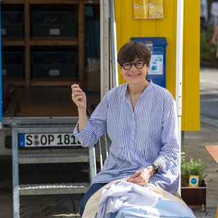 „Eine Unterhaltung im Freien“ in Nürtingen im Rahmen des Projekts SPIEL:RAUM der KulturRegion Stuttgart 2021-2022
