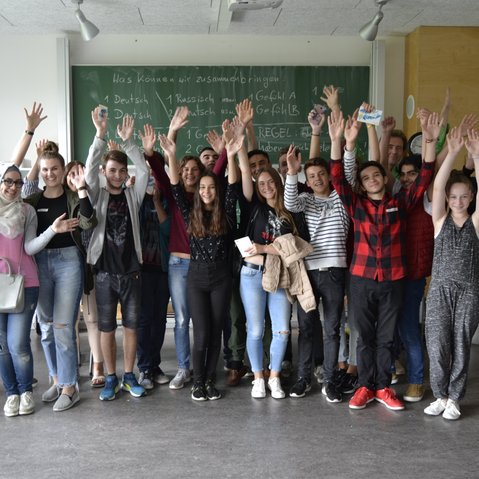 Workshop in Vaihingen an der Enz im Rahmen des Projekts #sprichklartext der KulturRegion Stuttgart 2017