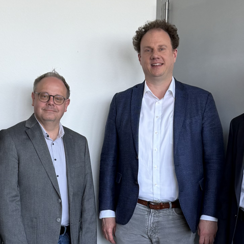 Bild v. l. n. r.: Bettina Pau, Geschäftsführerin der KulturRegion Stuttgart, Bernd Hornikel, Oberbürgermeister Schorndorf, Dr. Matthias Knecht, Vorsitzender der KulturRegion und Oberbürgermeister Ludwigsburg, Jens Theobaldt, Bürgermeister Filderstadt.